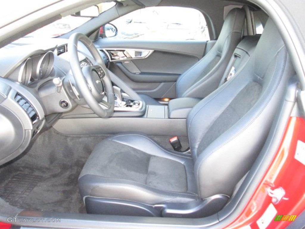 2014 Jaguar F-TYPE Standard F-TYPE Model Front Seat Photo #87567611