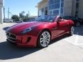Italian Racing Red Metallic 2014 Jaguar F-TYPE Standard F-TYPE Model Exterior