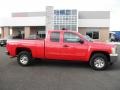 2012 Victory Red Chevrolet Silverado 1500 LS Extended Cab 4x4  photo #1
