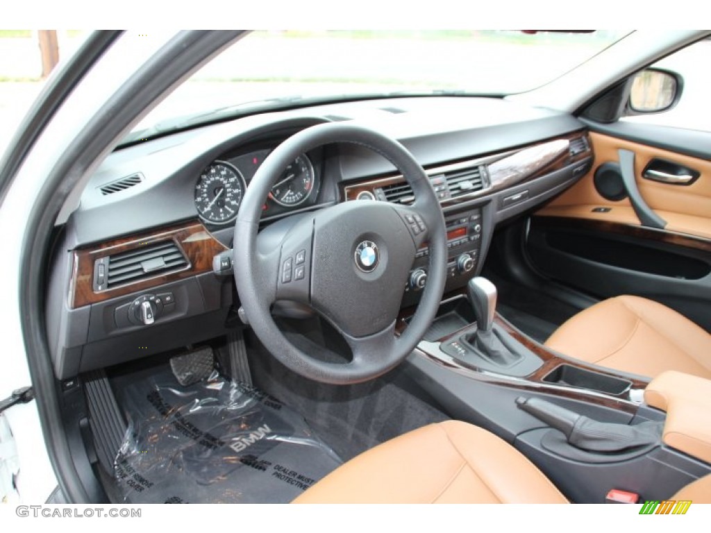 Saddle Brown Dakota Leather Interior 2011 BMW 3 Series 328i Sedan Photo #87570310