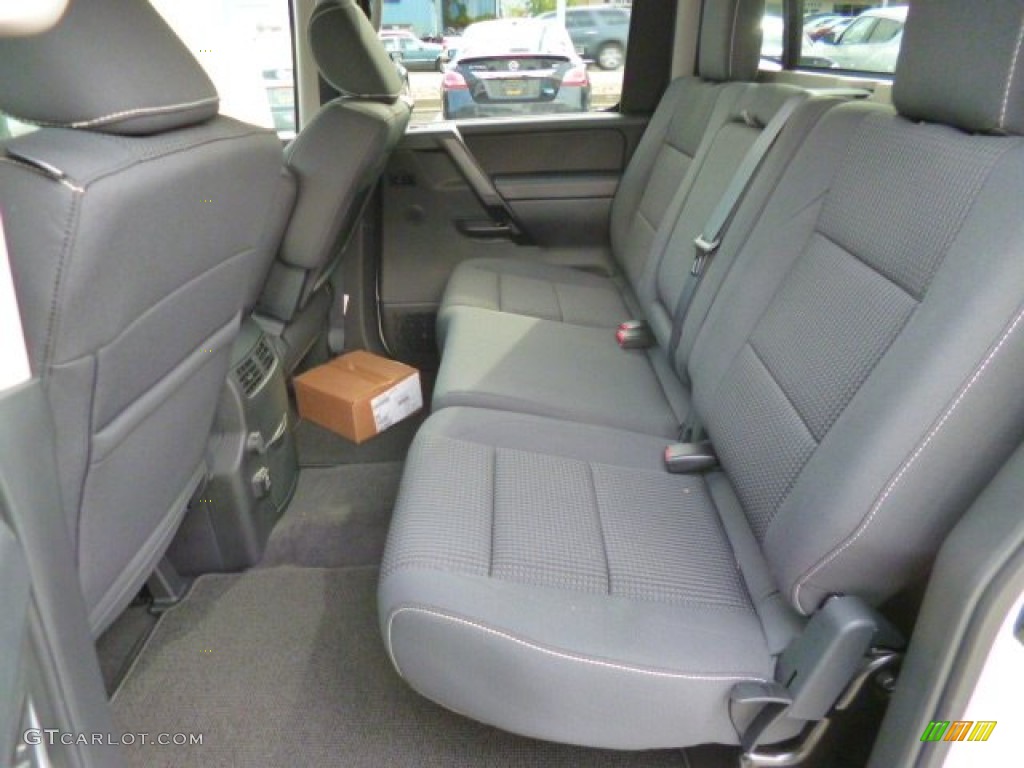 2014 Nissan Titan Pro-4X Crew Cab 4x4 Rear Seat Photos