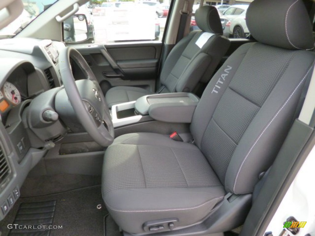 2014 Nissan Titan Pro-4X Crew Cab 4x4 Interior Color Photos