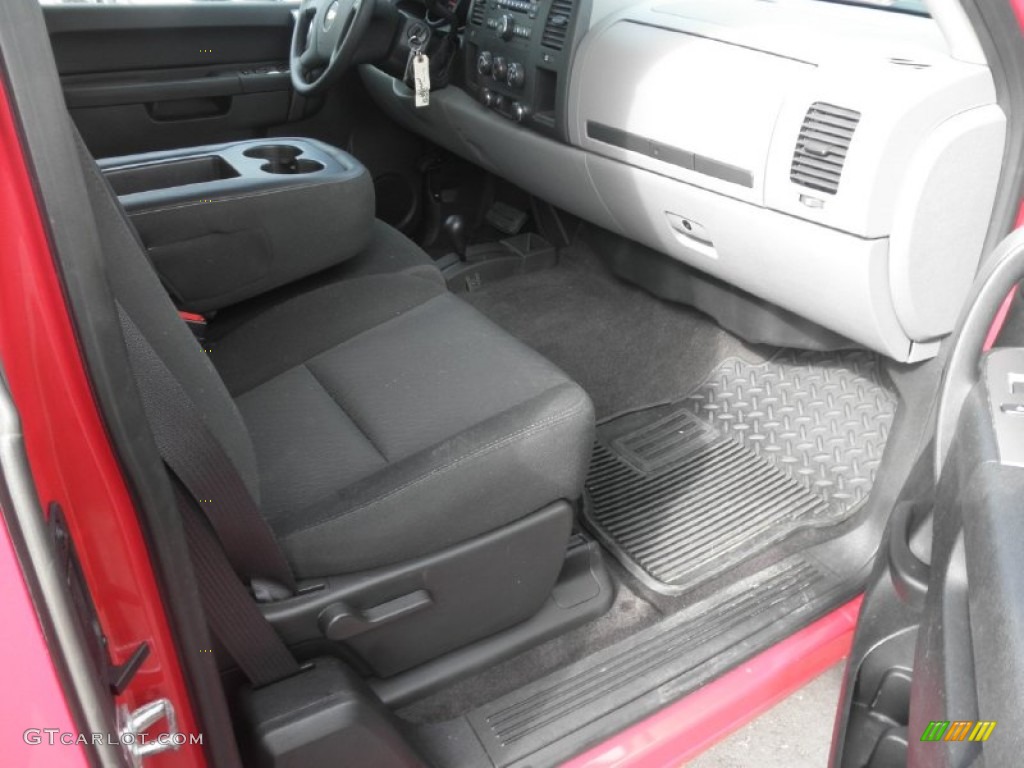 2012 Silverado 1500 LS Extended Cab 4x4 - Victory Red / Dark Titanium photo #22