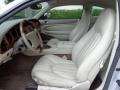 2000 Jaguar XK Oatmeal Interior Front Seat Photo
