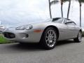 2000 Platinum Metallic Jaguar XK XKR Coupe  photo #33