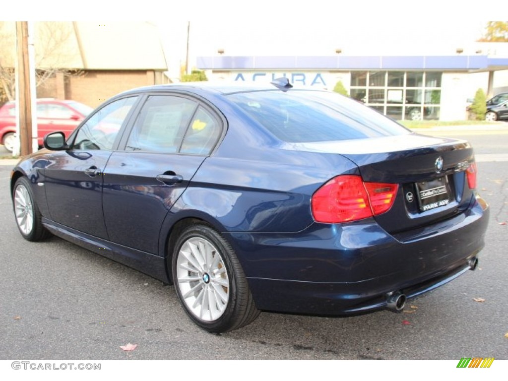 2011 3 Series 335i Sedan - Deep Sea Blue Metallic / Gray Dakota Leather photo #5