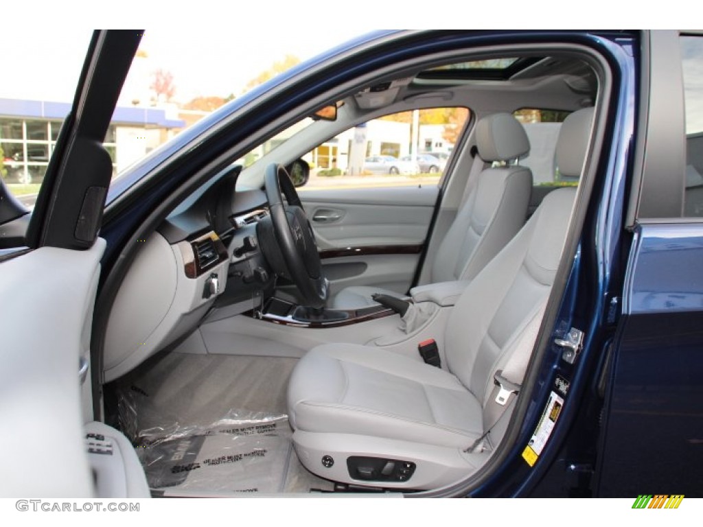 2011 3 Series 335i Sedan - Deep Sea Blue Metallic / Gray Dakota Leather photo #11