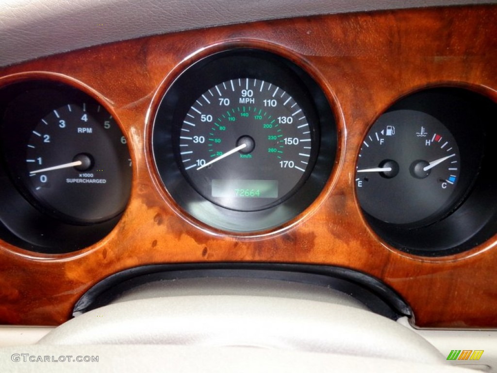 2000 Jaguar XK XKR Coupe Gauges Photos