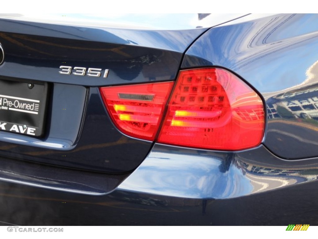 2011 3 Series 335i Sedan - Deep Sea Blue Metallic / Gray Dakota Leather photo #22