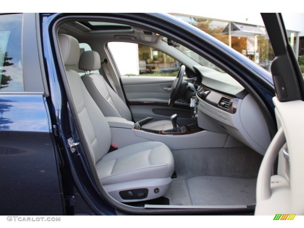 2011 3 Series 335i Sedan - Deep Sea Blue Metallic / Gray Dakota Leather photo #27