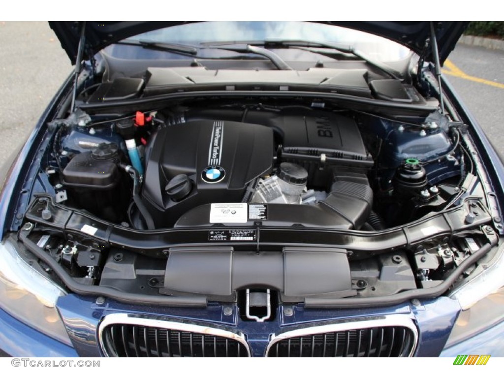 2011 3 Series 335i Sedan - Deep Sea Blue Metallic / Gray Dakota Leather photo #29