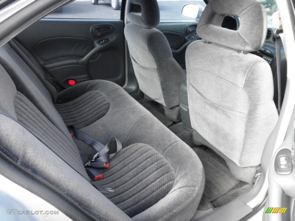 Dark Pewter Interior 2001 Pontiac Grand Am GT Sedan Photo #87572221