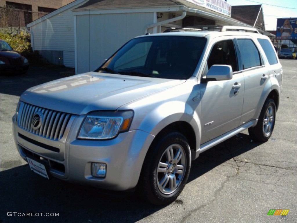 2008 Mariner V6 Premier 4WD - Silver Metallic / Black photo #1