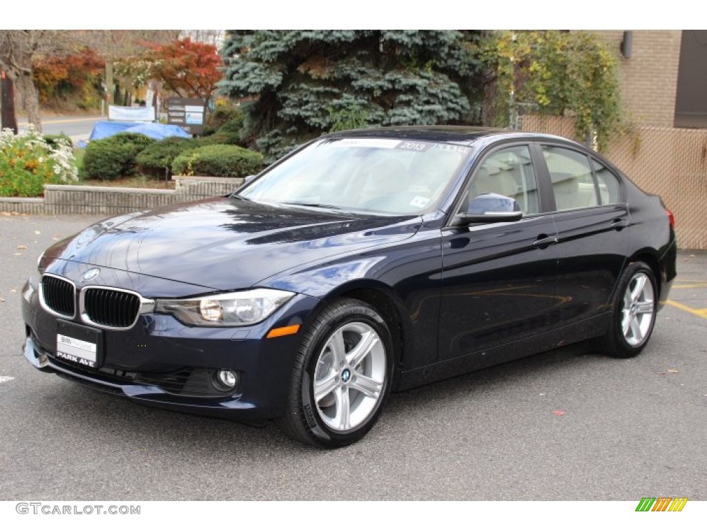 2013 3 Series 328i xDrive Sedan - Imperial Blue Metallic / Veneto Beige photo #7