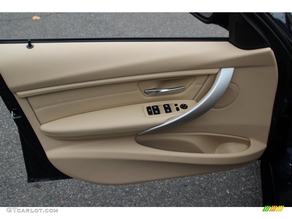 2013 3 Series 328i xDrive Sedan - Imperial Blue Metallic / Veneto Beige photo #9