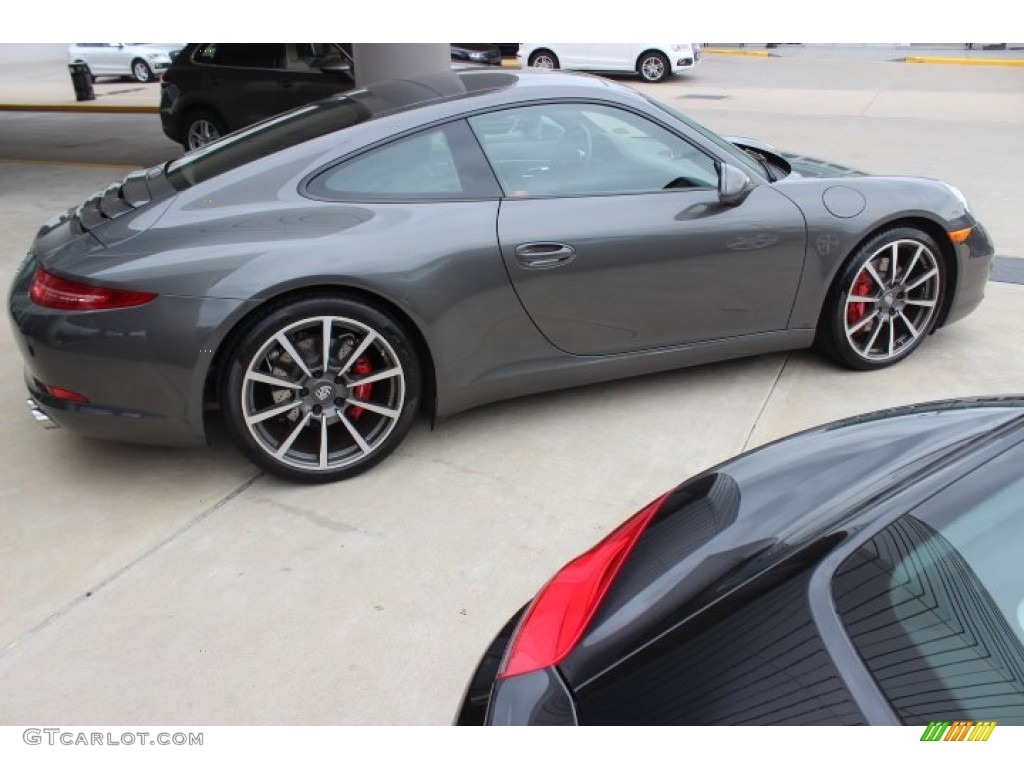 Agate Grey Metallic 2012 Porsche New 911 Carrera S Coupe Exterior Photo #87573301