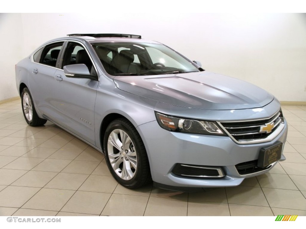 2014 Impala LT - Silver Topaz Metallic / Jet Black photo #1