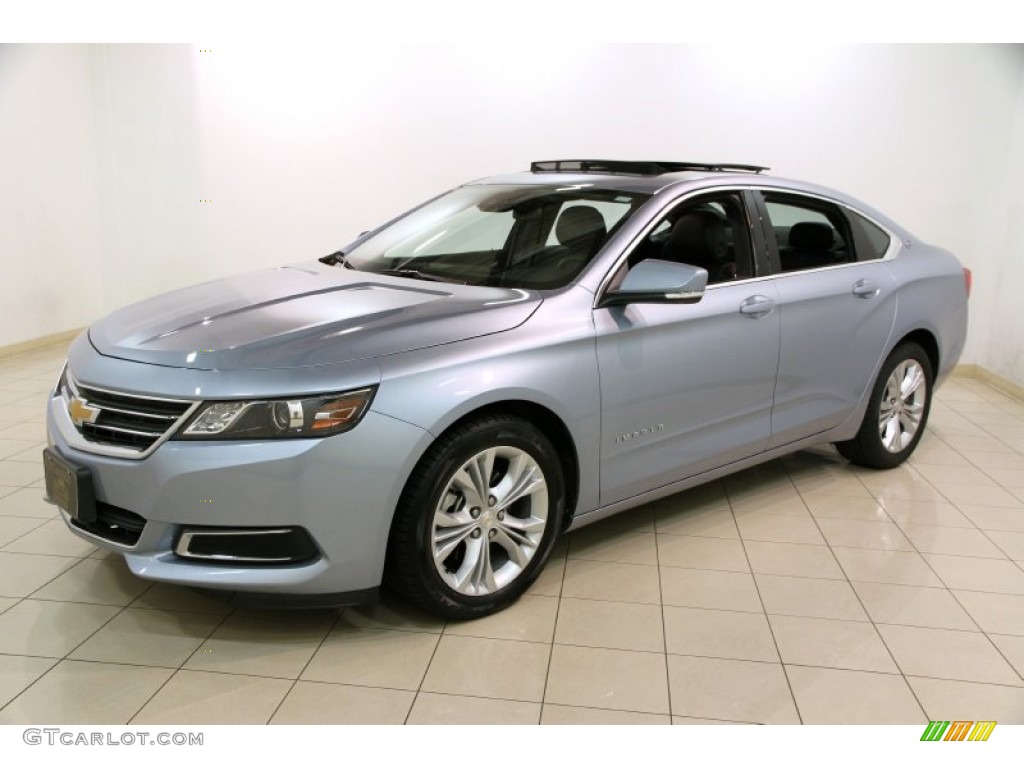 2014 Impala LT - Silver Topaz Metallic / Jet Black photo #3