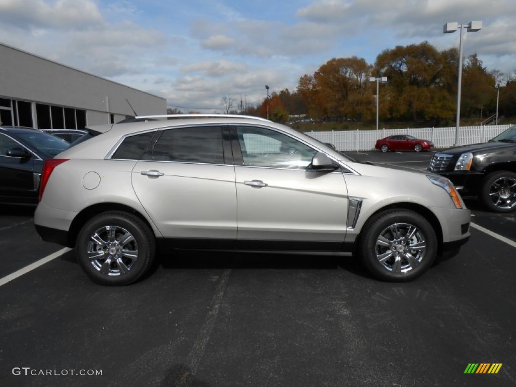 Silver Coast Metallic 2014 Cadillac SRX Luxury Exterior Photo #87573991