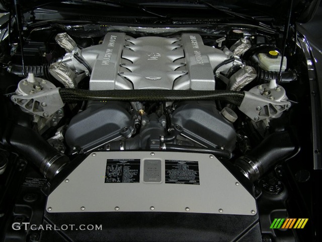 2006 Aston Martin Vanquish S, Grey/Black, 6.0L V12 Engine 2005 Aston Martin Vanquish S Parts
