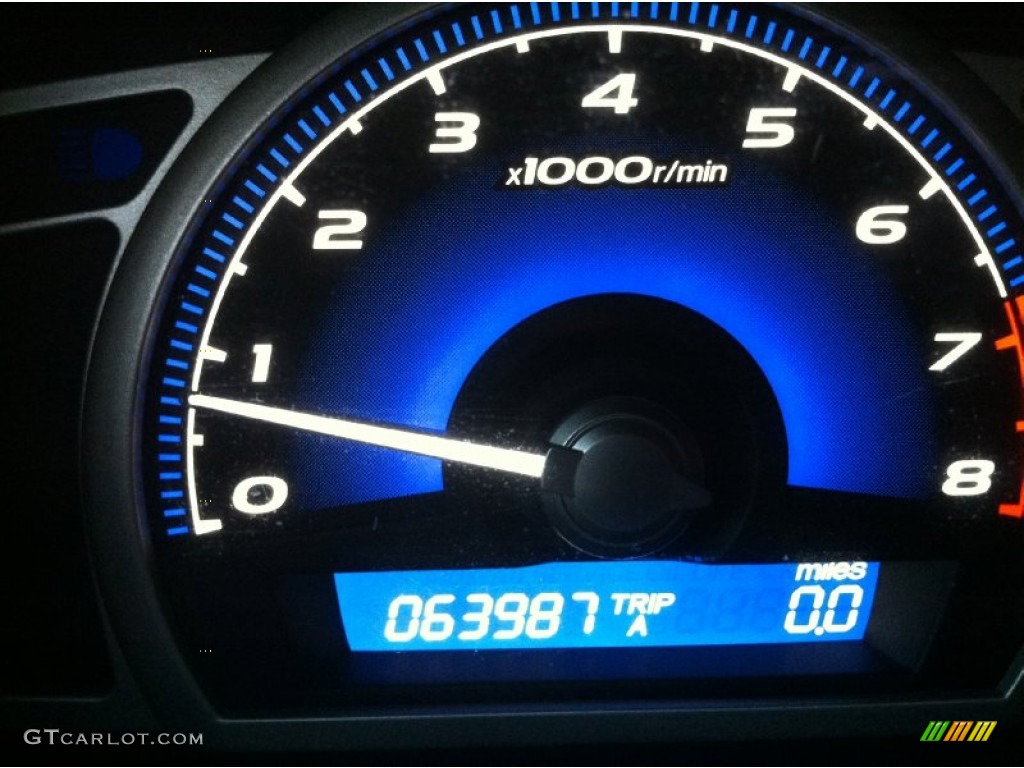 2010 Civic EX-L Sedan - Crystal Black Pearl / Gray photo #15