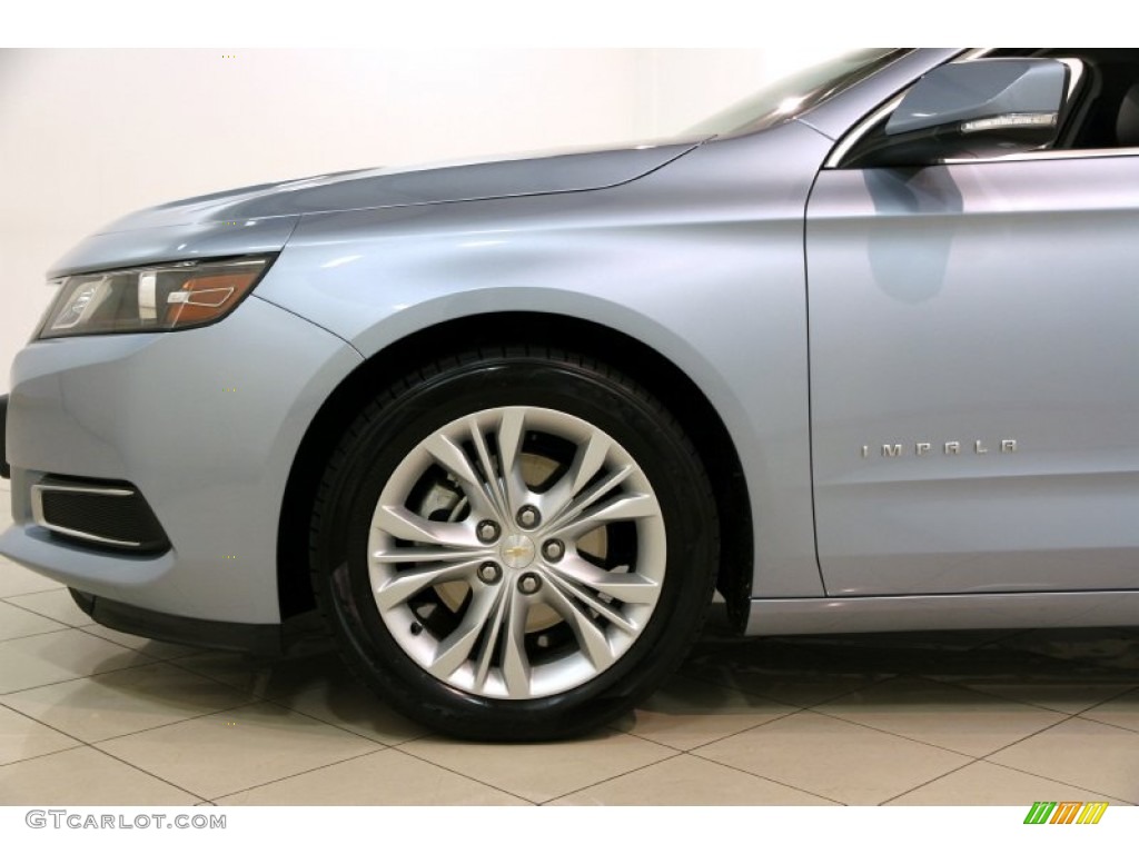 2014 Impala LT - Silver Topaz Metallic / Jet Black photo #41