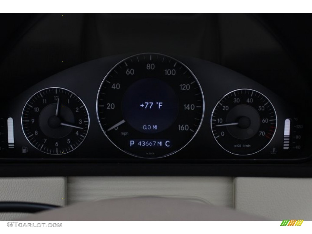 2009 Mercedes-Benz CLK 350 Cabriolet Gauges Photo #87575809