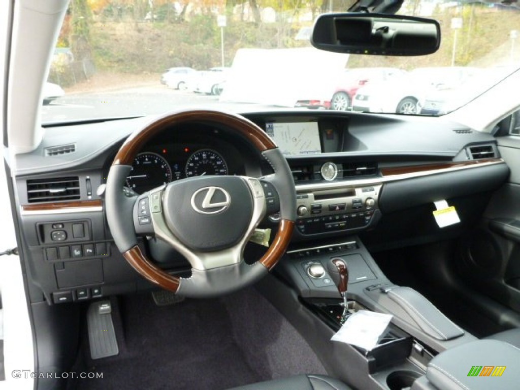 Black Interior 2014 Lexus ES 350 Photo #87576251