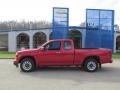2010 Victory Red Chevrolet Colorado Extended Cab  photo #2