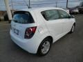 2013 Summit White Chevrolet Sonic LT Hatch  photo #7