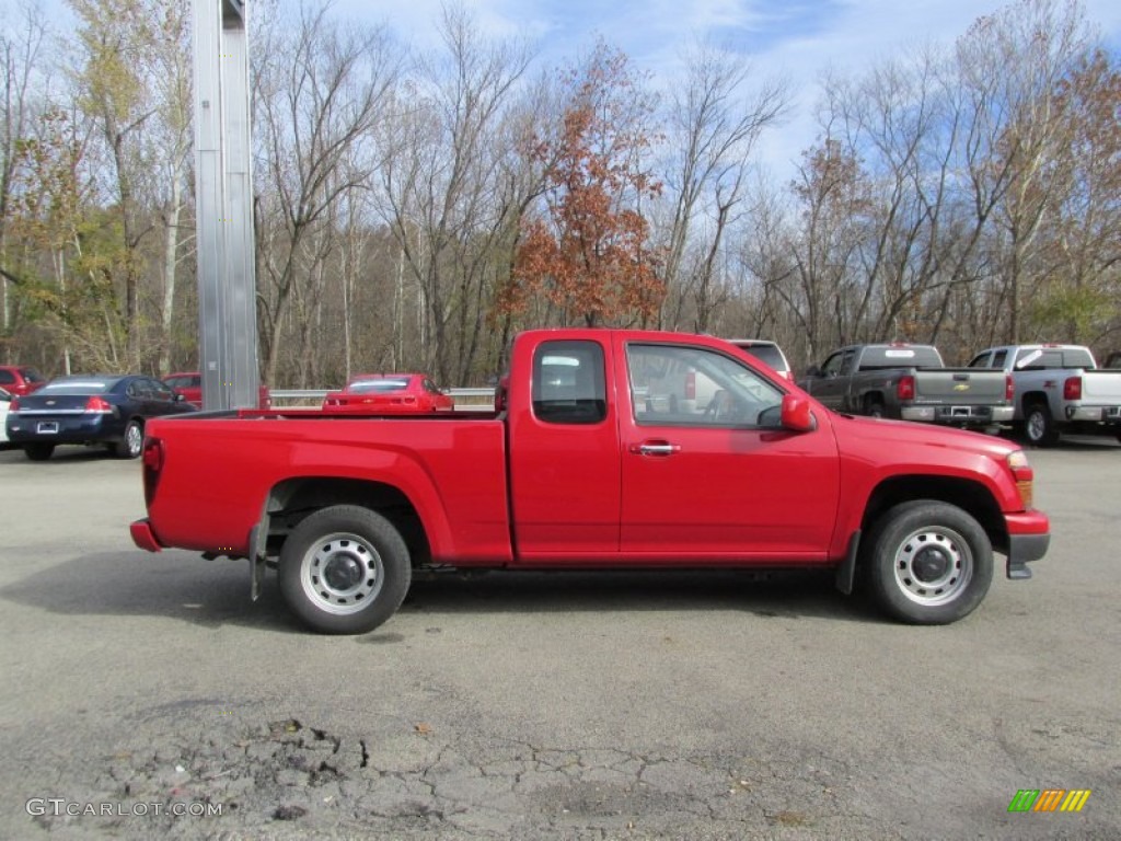 Victory Red 2010 Chevrolet Colorado Extended Cab Exterior Photo #87576460