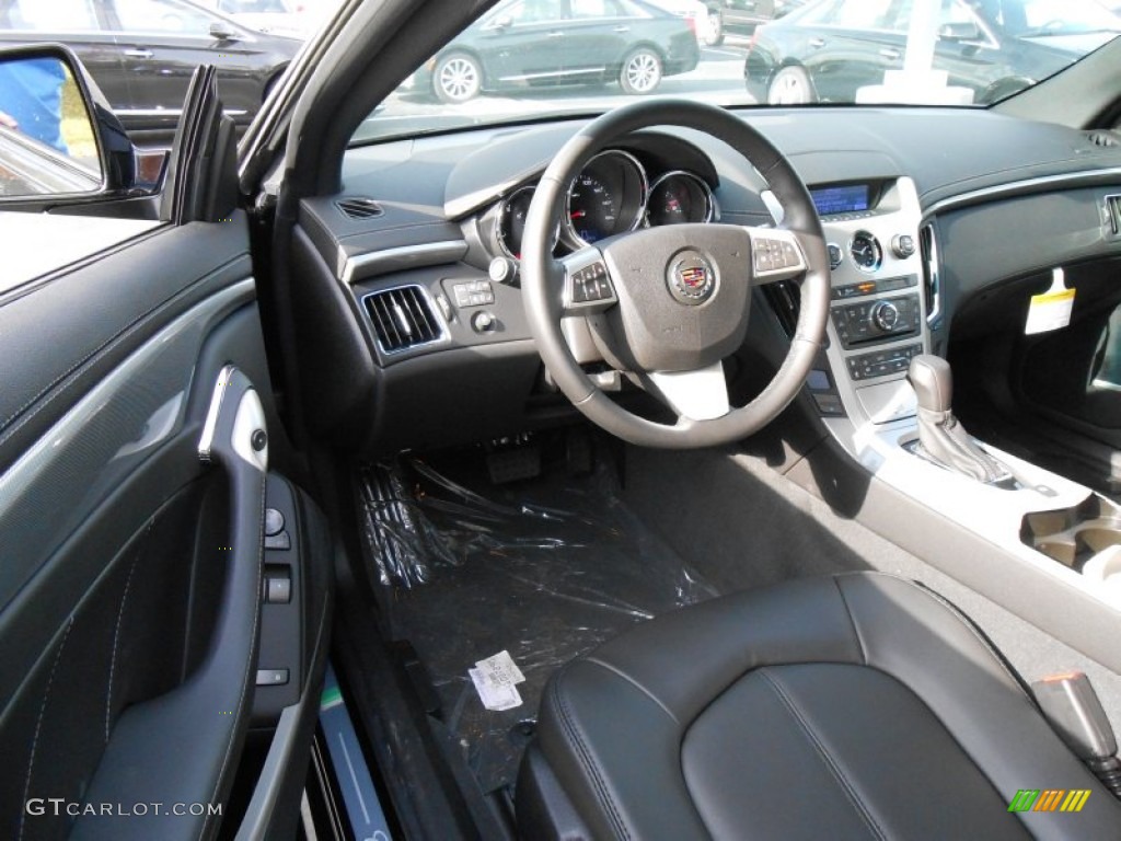Ebony/Ebony Interior 2014 Cadillac CTS 4 Coupe AWD Photo #87576517