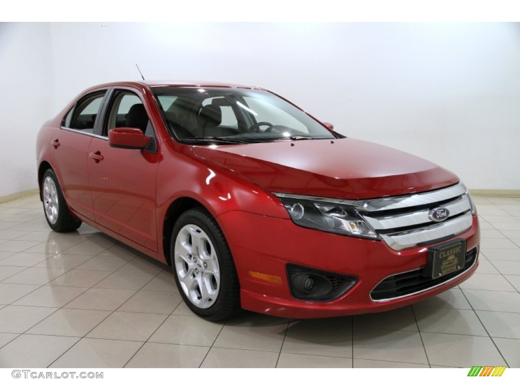 Red Candy Metallic Ford Fusion