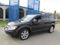 Brilliant Black Crystal Pearl 2009 Dodge Journey SXT AWD