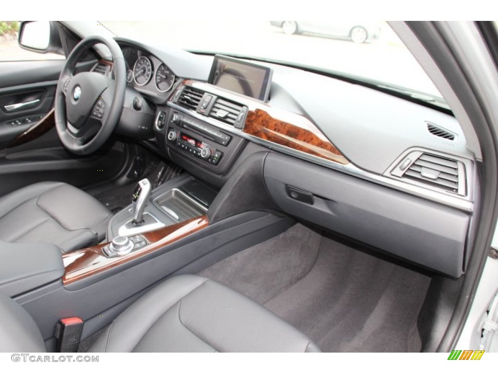 2013 3 Series 328i xDrive Sedan - Glacier Silver Metallic / Black photo #26