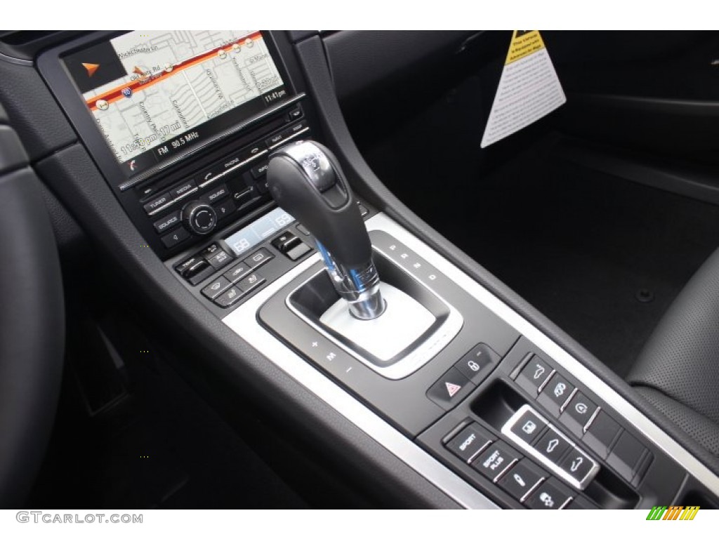 2014 911 Carrera 4S Coupe - Rhodium Silver Metallic / Black photo #17