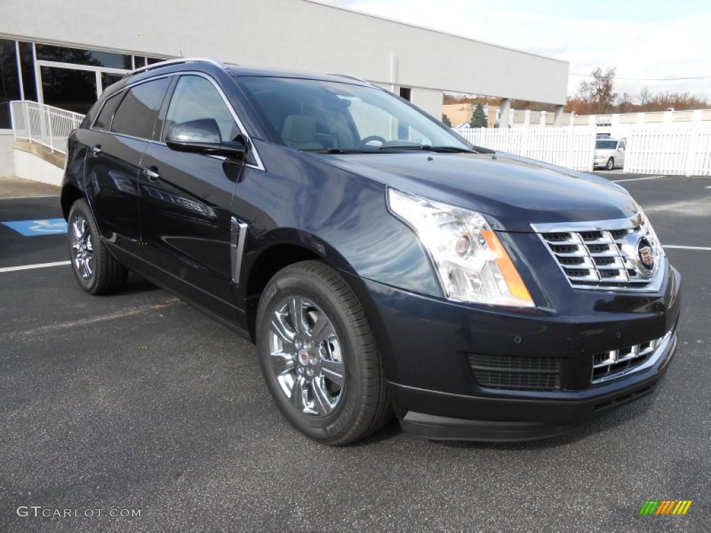 Sapphire Blue Metallic 2014 Cadillac SRX Luxury Exterior Photo #87577501