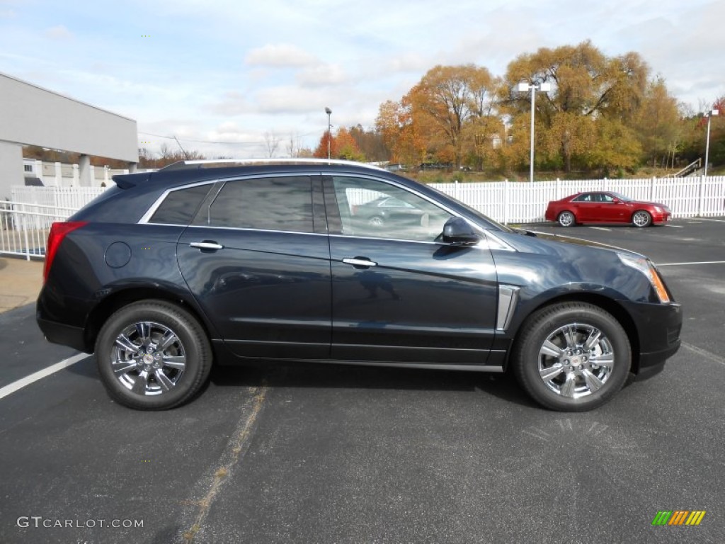 Sapphire Blue Metallic 2014 Cadillac SRX Luxury Exterior Photo #87577525