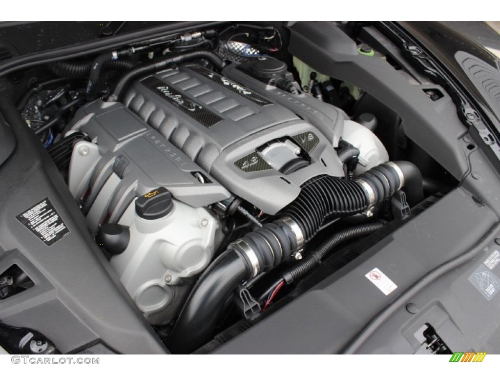 2014 Porsche Cayenne Turbo S 4.8 Liter DFI Twin-Turbocharged DOHC 32-Valve VVT V8 Engine Photo #87578196