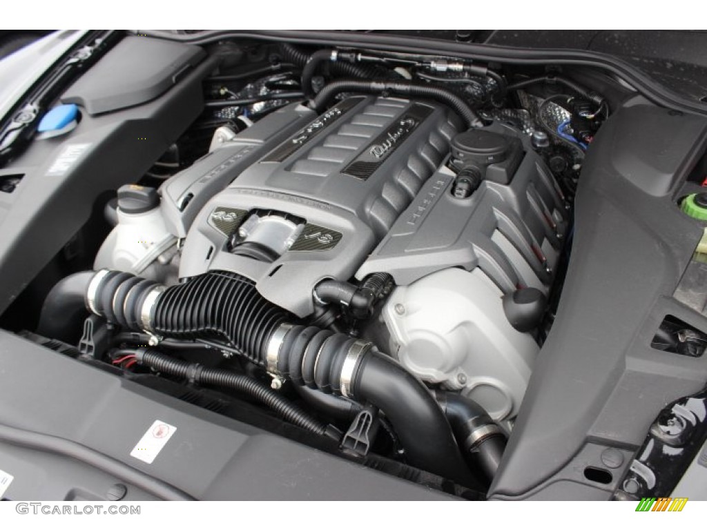 2014 Porsche Cayenne Turbo S 4.8 Liter DFI Twin-Turbocharged DOHC 32-Valve VVT V8 Engine Photo #87578221