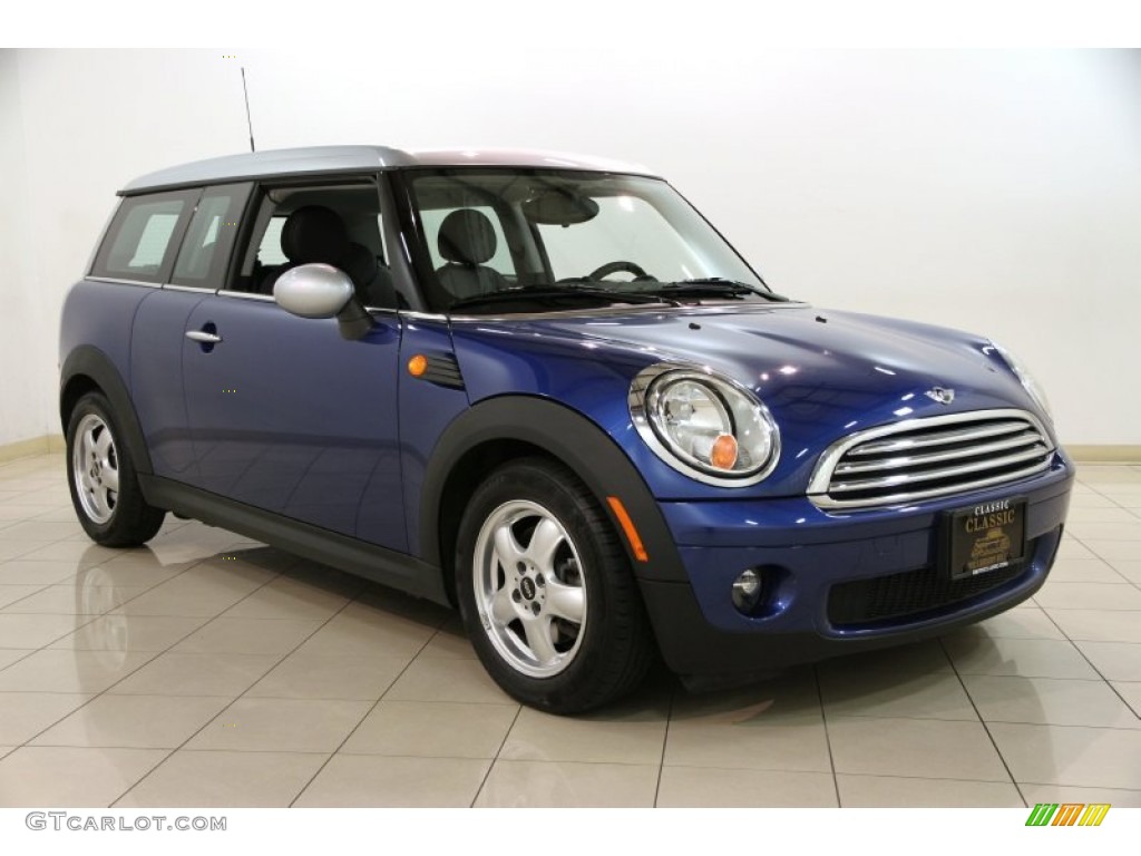 Lightning Blue Metallic Mini Cooper