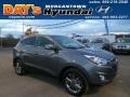 2014 Shadow Gray Hyundai Tucson SE AWD  photo #1