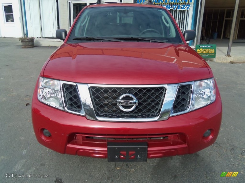 2011 Pathfinder S 4x4 - Red Brick / Graphite photo #3