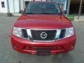 2011 Red Brick Nissan Pathfinder S 4x4  photo #3