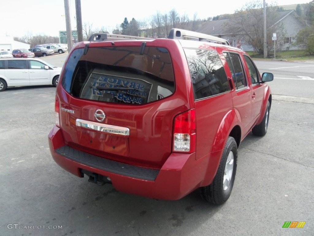 2011 Pathfinder S 4x4 - Red Brick / Graphite photo #10