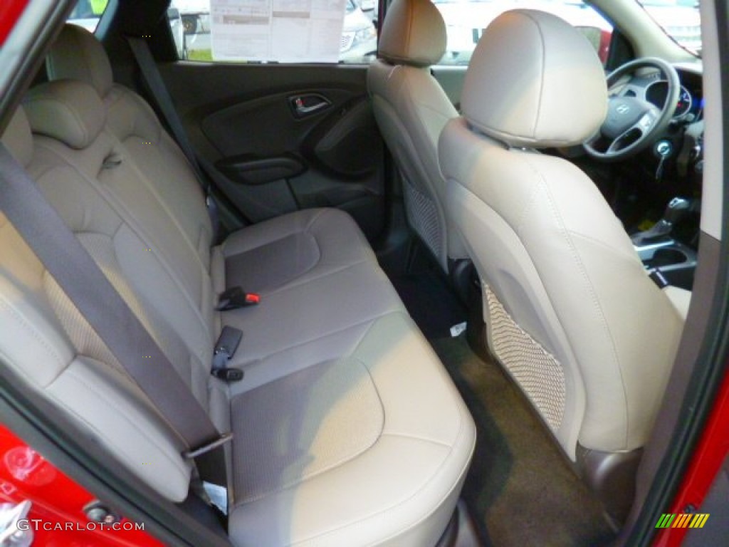 2014 Hyundai Tucson SE AWD Rear Seat Photo #87579199