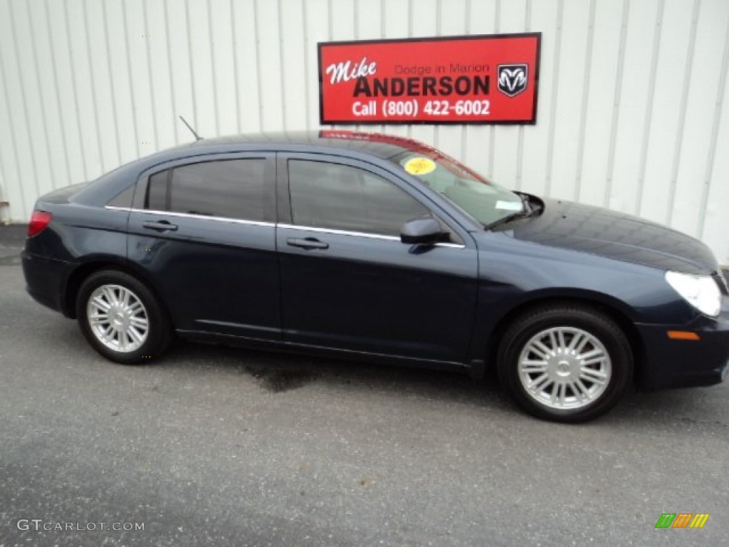 2007 Sebring Touring Sedan - Modern Blue Pearl / Dark Slate Gray/Light Slate Gray photo #2