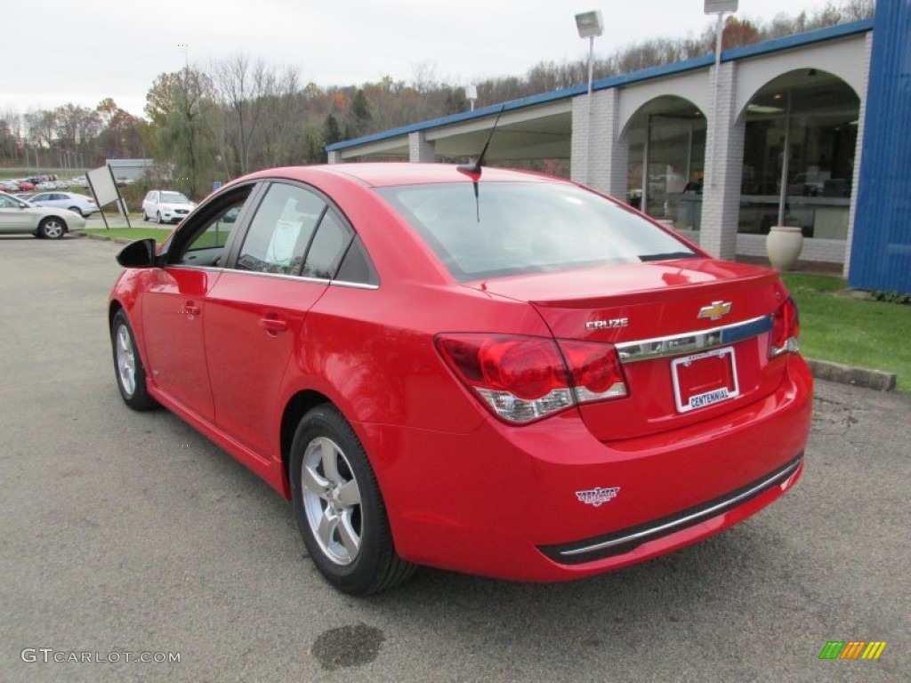 2014 Cruze LT - Red Hot / Jet Black/Sport Red photo #4