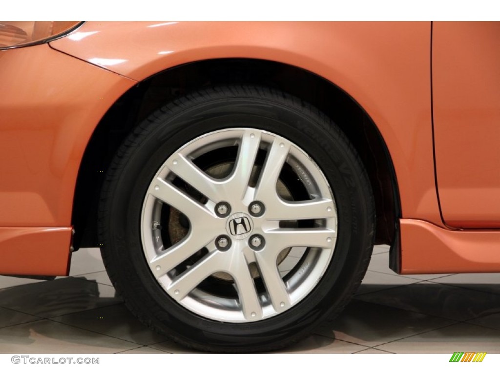 2008 Fit Sport - Blaze Orange Metallic / Black/Grey photo #16