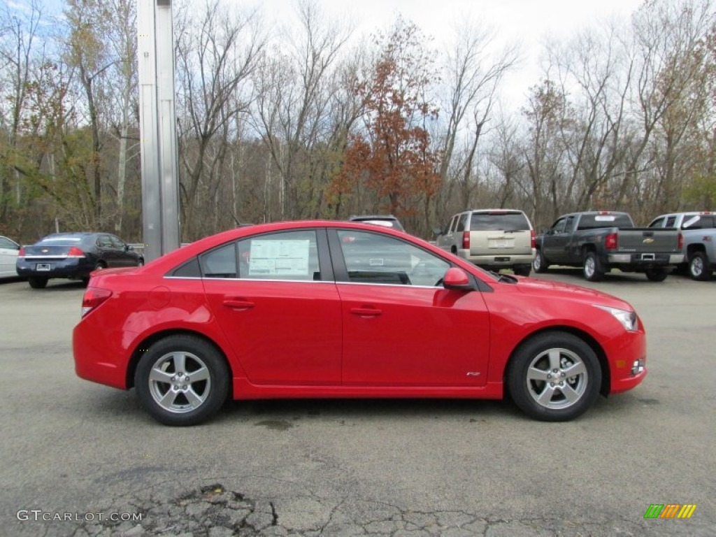 2014 Cruze LT - Red Hot / Jet Black/Sport Red photo #7
